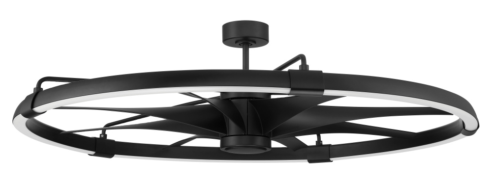 52" CCT-LED DC Motor Axel - Flat Black