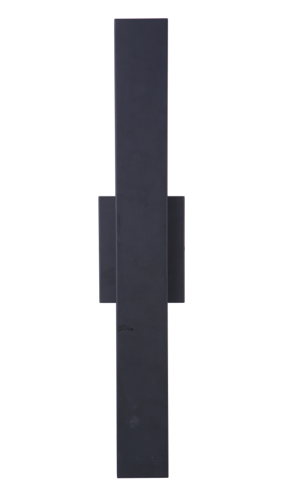 24" 3K-LED Rens Exterior Sconce - Midnight Black