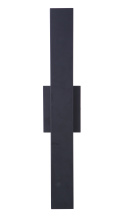 Craftmade ZA2620-MN-LED - 24" 3K-LED Rens Exterior Wall - Midnight Black