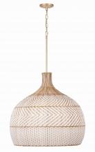 Crystorama ZAN-9006-SG - Zanzibar 6 Light Soft Gold Chandelier