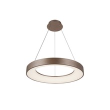Justice Design Group ACR-4060-OPAL-LTBZ - Sway 15" Round LED Pendant