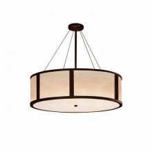 Justice Design Group CLD-9547-DBRZ - Tribeca 48" Drum Pendant