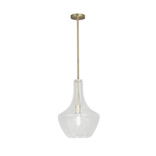 Justice Design Group FSN-4170-SEED-BRSS - Harlow 12" Pendant