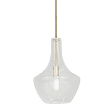 Justice Design Group FSN-4171-SEED-BRSS - Harlow 14" Pendant