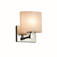 Justice Design Group FSN-8427-30-WEVE-CROM - Tetra ADA 1-Light Wall Sconce