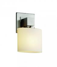 Justice Design Group FSN-8707-30-MROR-CROM - Aero ADA 1-Light Wall Sconce (No Arms)