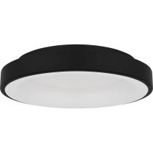 Quoizel PCSTA1613MBK - 13" 3K-LED Stanton Flush Mount - Black