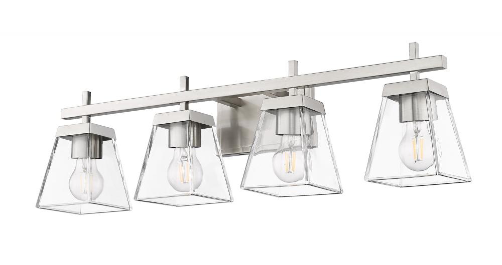 31" 4-Light Vanity - Brushed Nickel