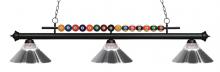 Z-Lite 170MB-RCH - 3 Light Billiard