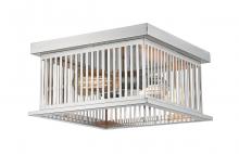 Z-Lite 333F2BN - 12" 2-Light Flush Mount - Brushed Nickel