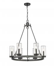 Z-Lite 589-6ABB - 6 Light Outdoor Chandelier