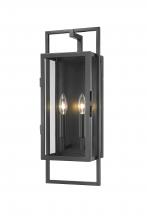 Z-Lite 598M-BK - 2 Light Outdoor Wall Light