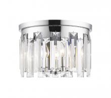 Z-Lite 6009F15CH - 4 Light Flush Mount