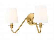 Z-Lite 7509-2S-MGLD - 2 Light Wall Sconce