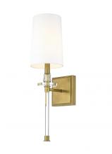 Z-Lite 803-1S-RB-WH - 1 Light Wall Sconce
