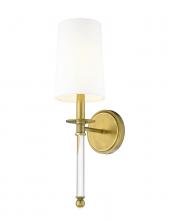Z-Lite 808-1S-RB-WH - 1 Light Wall Sconce