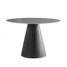 Arteriors Home 6855 - 47" Theodore Dining Table/Gray Marble & Ebony Wood