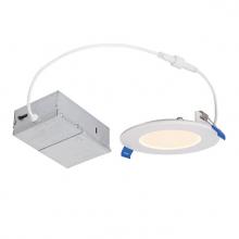 Westinghouse 5201200 - 10W Slim Recessed LED Downlight Color Temperature Selection 4 in. Dimmable 2700K, 3000K, 3500K,