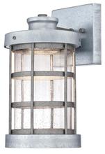 Westinghouse 6347800 - LED Wall Fixture Galvanized Steel Finish Clear Seeded Glass
