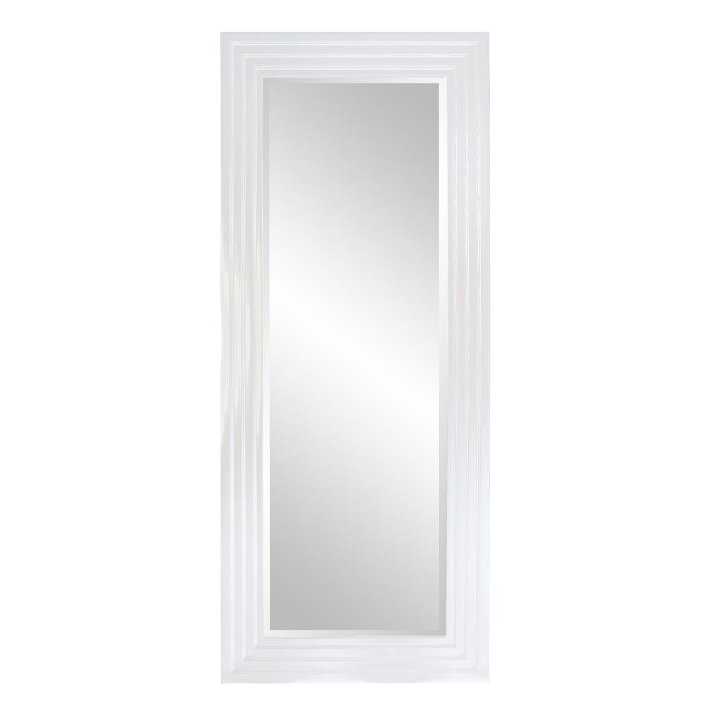 Delano Mirror - Glossy White