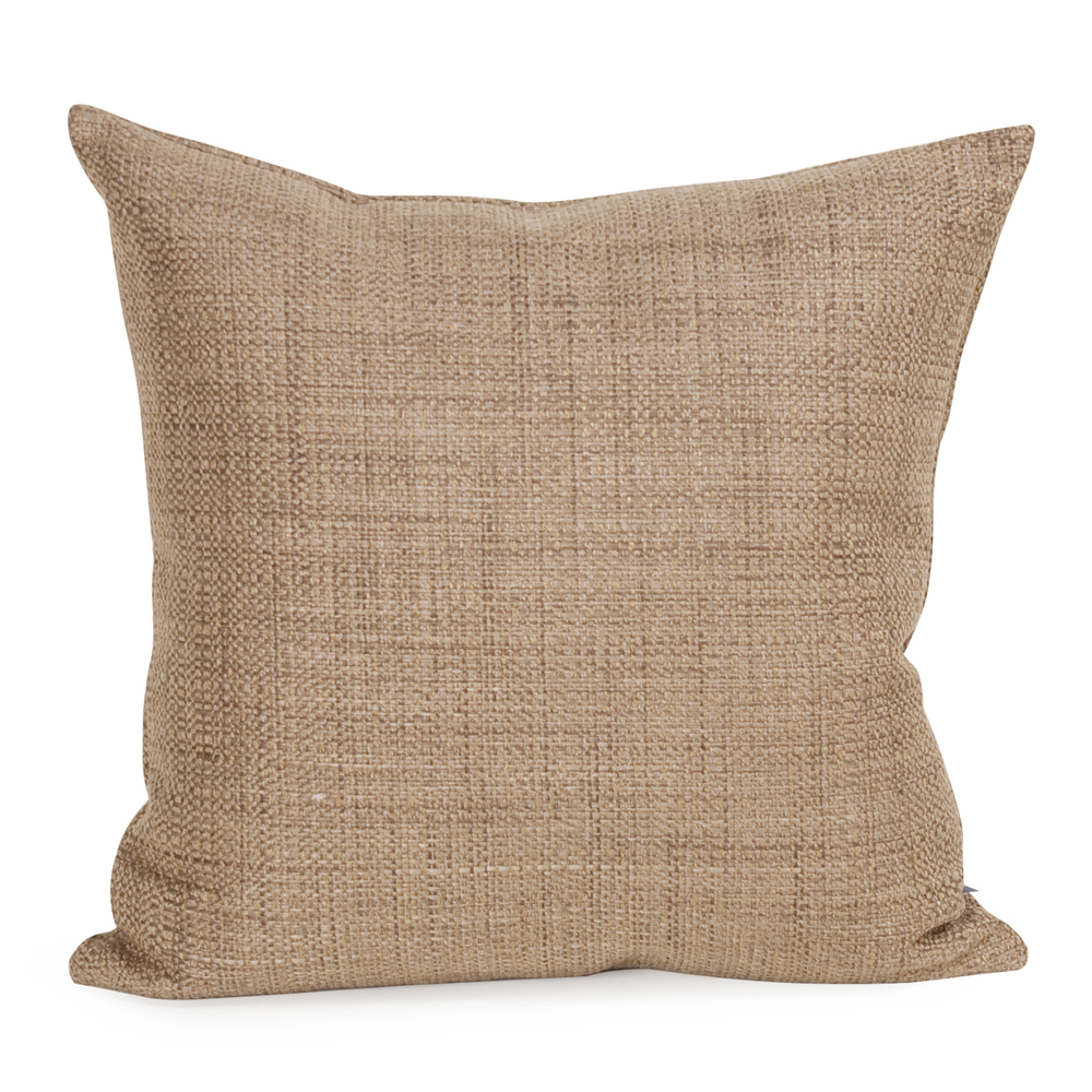 20" x 20" Pillow Coco Stone - Poly Insert