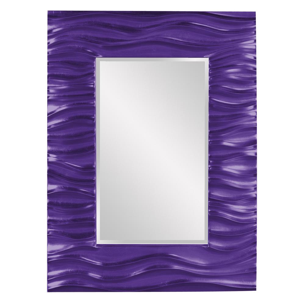 Zenith Mirror - Glossy Royal Purple