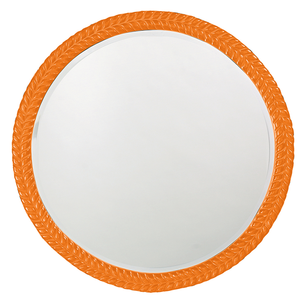Amelia Mirror - Glossy Orange