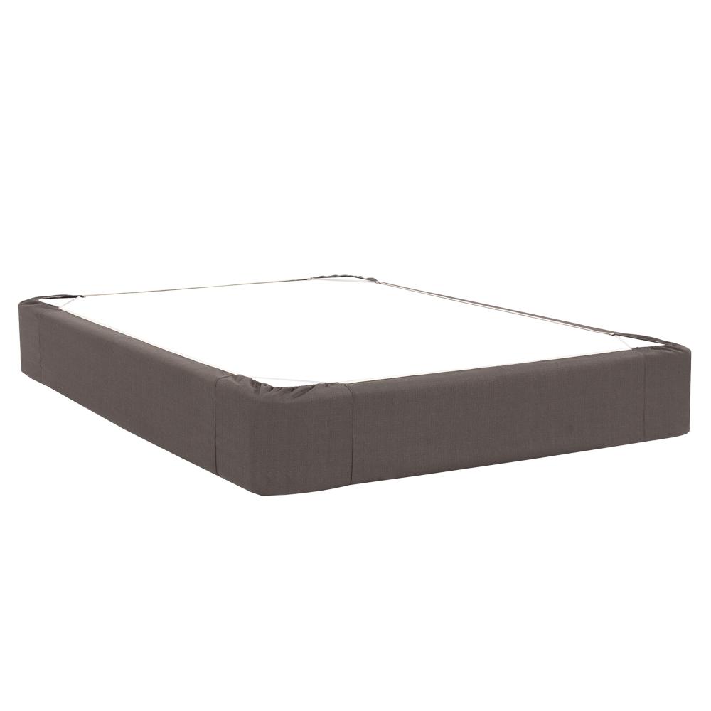 Full Boxspring Cover Sterling Charcoal (Cover Only)