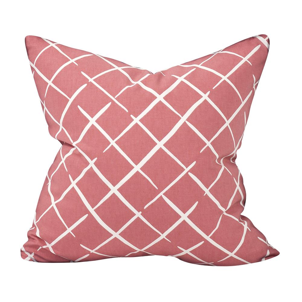 20" x 20" Pillow Cove End Rhubarb - Poly Insert