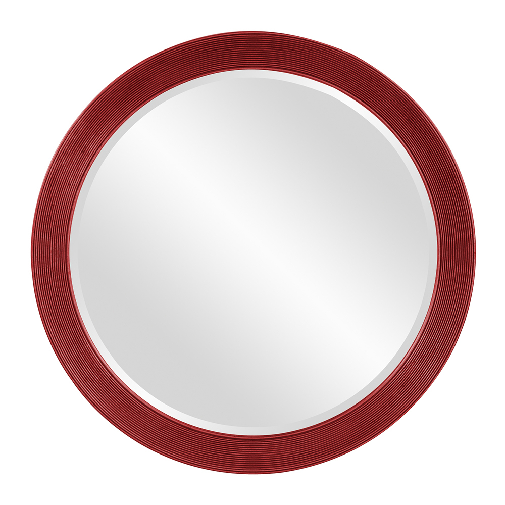 Virginia Mirror - Glossy Red