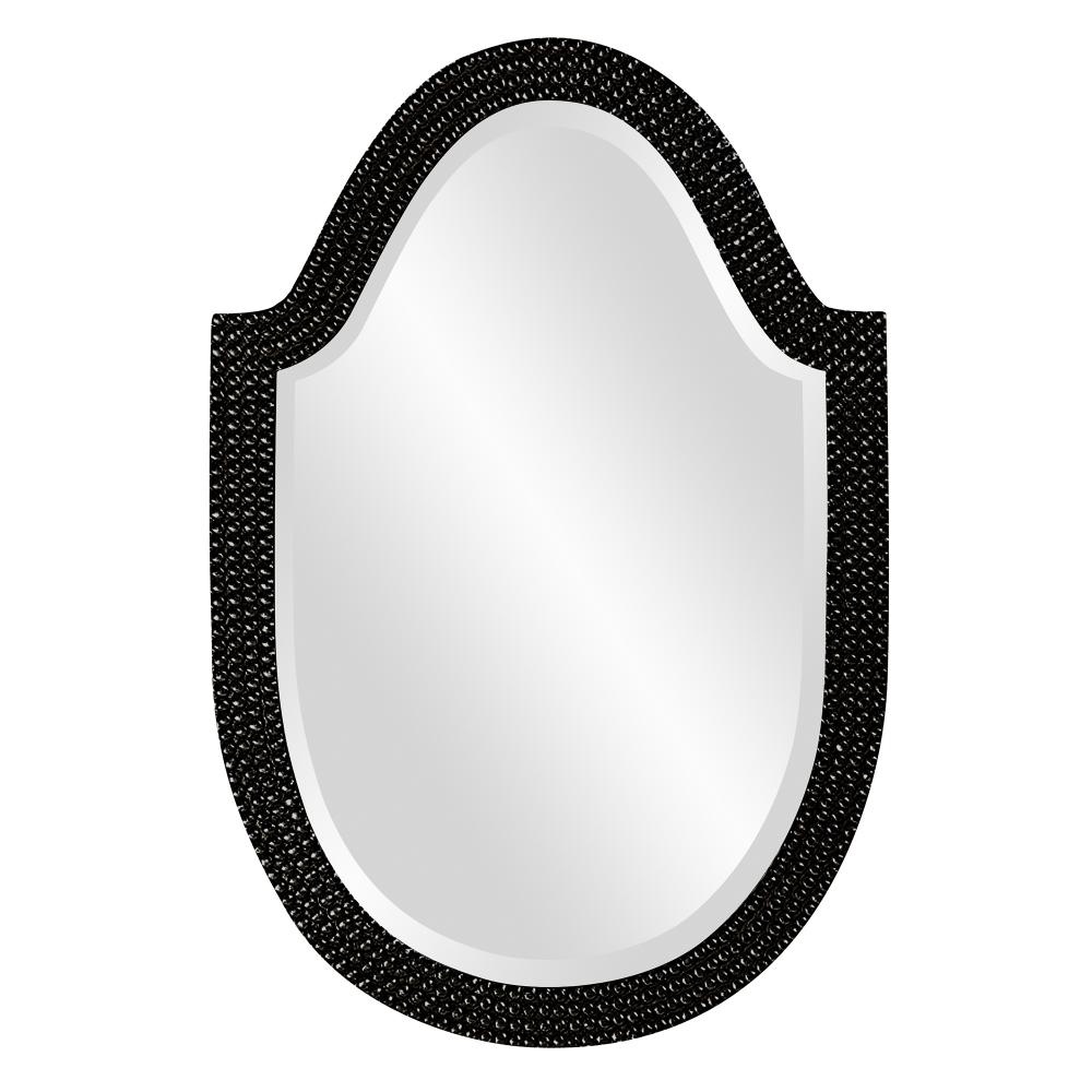Lancelot Mirror - Glossy Black