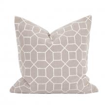 Howard Elliott 2-604F - 20" x 20" Pillow Trellis Slate - Down Insert