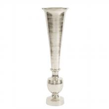OVERSIZED FLARED SILVER ALUMINUM