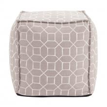Howard Elliott 873-604 - Square Pouf Trellis Slate