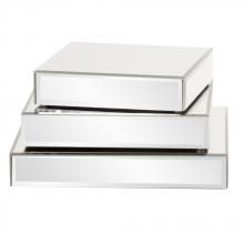Howard Elliott 11140 - Square Mirrored Display Platforms - set of 3