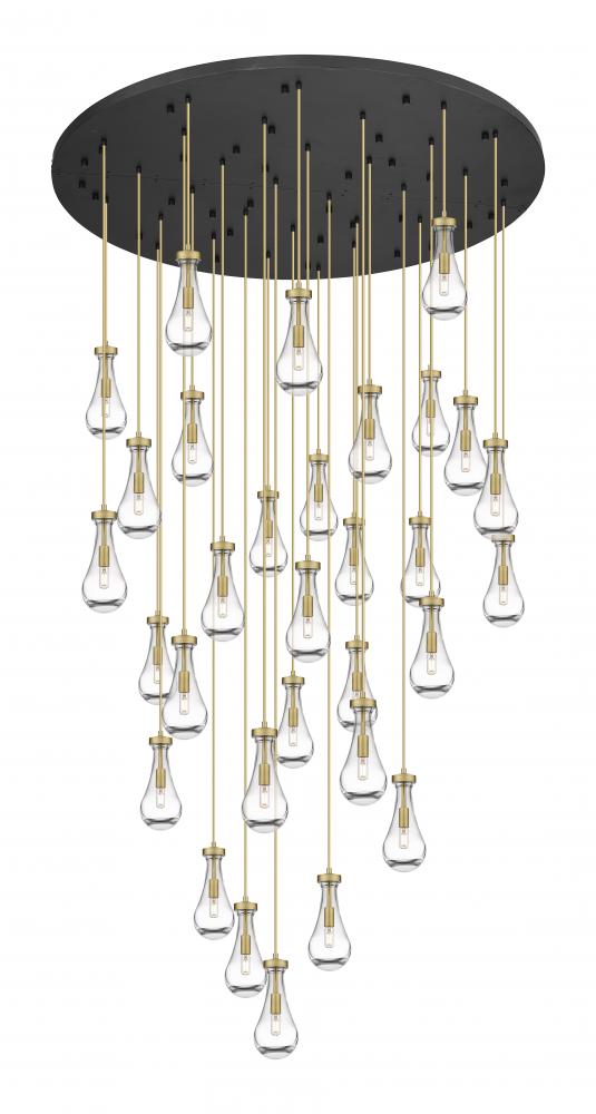 Owego - 31 Light - 60 inch - Brushed Brass - Multi Pendant