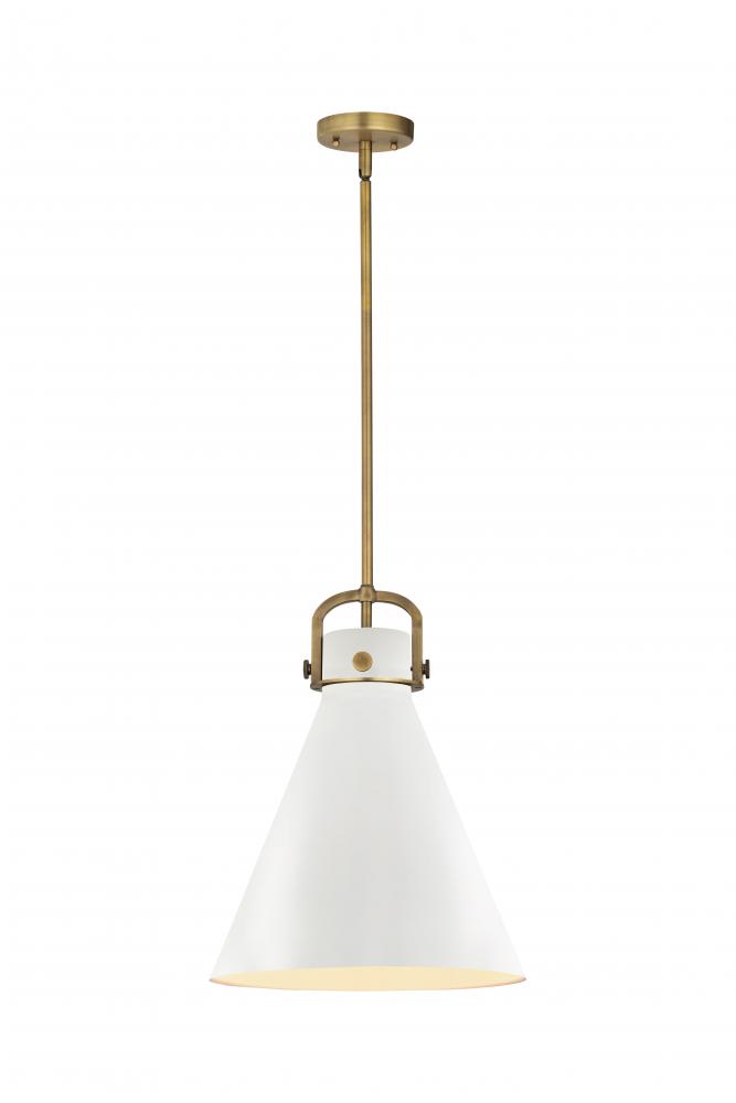 Newton Cone - 1 Light - 14 inch - Champagne Bronze - Pendant