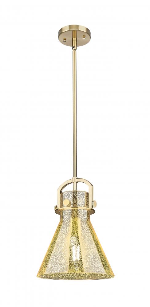 Newton Cone - 1 Light - 10 inch - Champagne Bronze - Mini Pendant
