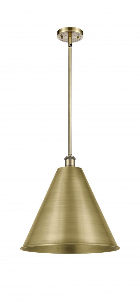 Berkshire - 1 Light - 16 inch - Antique Brass - Pendant