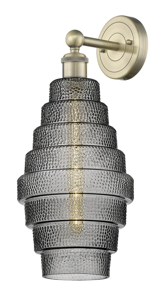 Cascade - 1 Light - 8 inch - Antique Brass - Sconce