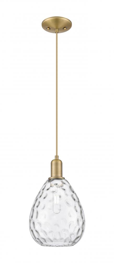 Waverly - 1 Light - 8 inch - Antique Brass - Cord hung - Mini Pendant