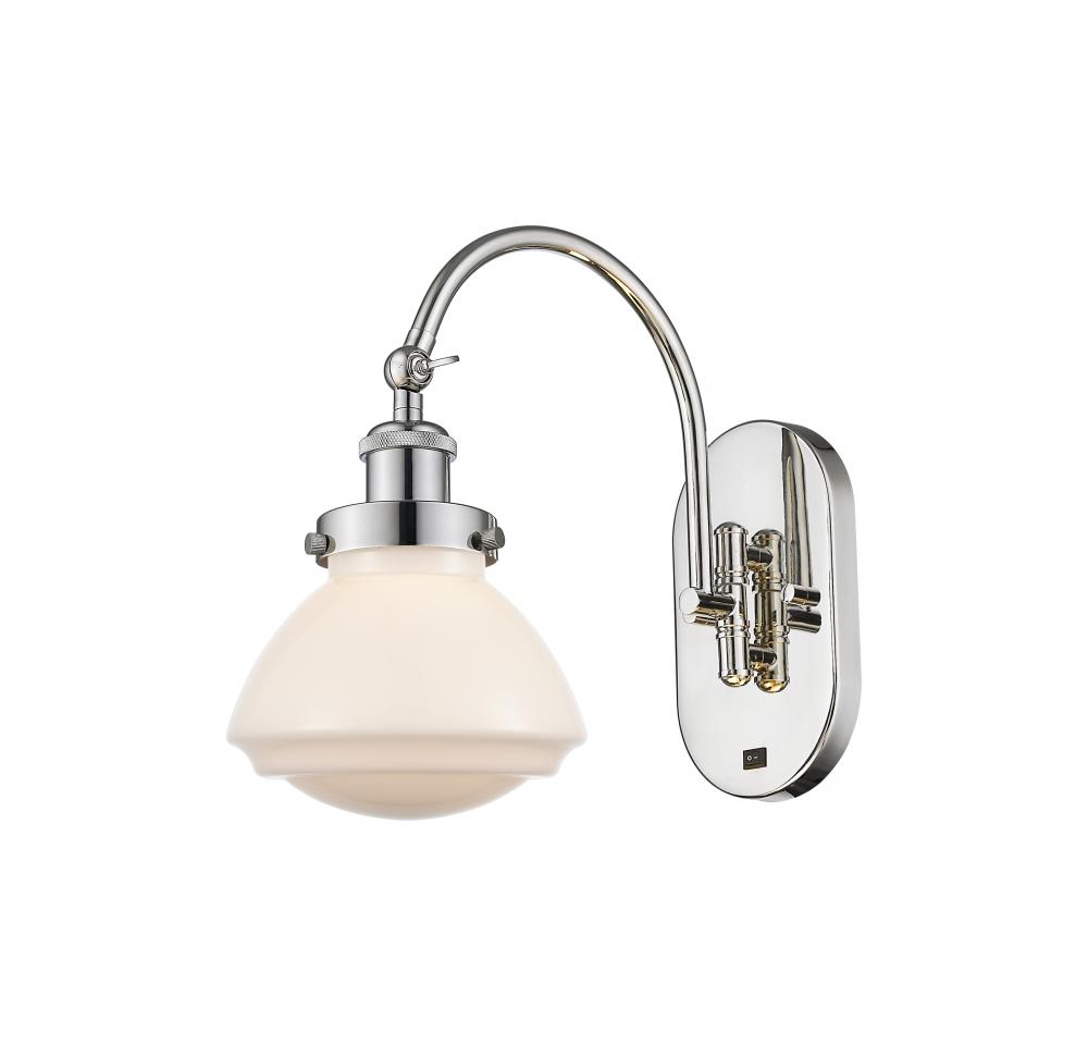 Olean - 1 Light - 7 inch - Polished Nickel - Adjustable Swing Arm