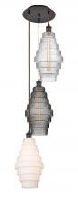 Innovations Lighting 113B-3P-OB-G670-MU - Cascade - 3 Light - 15 inch - Oil Rubbed Bronze - Cord hung - Multi Pendant