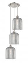 Innovations Lighting 113B-3P-PN-G559-8SM - Bridal Veil - 3 Light - 12 inch - Polished Nickel - Cord Hung - Multi Pendant