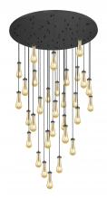 Innovations Lighting 160BK-451-1P-BK-G451-4ME - Owego - 31 Light - 60 inch - Brushed Matte Black - Multi Pendant