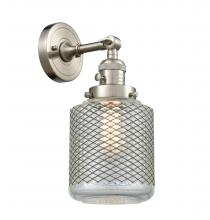 Innovations Lighting 203SW-SN-G262-LED - Stanton - 1 Light - 6 inch - Brushed Satin Nickel - Adjustable Sconce