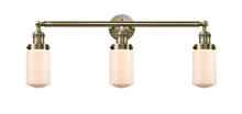 Innovations Lighting 205-AB-G311 - Dover - 3 Light - 31 inch - Antique Brass - Bath Vanity Light