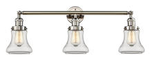 Innovations Lighting 205-PN-G192-LED - Bellmont - 3 Light - 30 inch - Polished Nickel - Bath Vanity Light