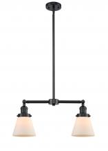 Innovations Lighting 209-OB-G61-LED - Cone - 2 Light - 21 inch - Oil Rubbed Bronze - Stem Hung - Adjustable Island Light