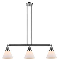 Innovations Lighting 213-PN-G41-LED - Cone - 3 Light - 40 inch - Polished Nickel - Stem Hung - Adjustable Island Light